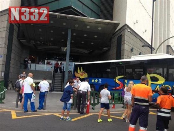 Runaway Bus Goes on Shopping Trip