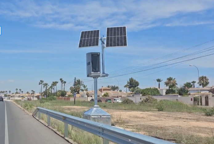 Traffic Camera in Spain