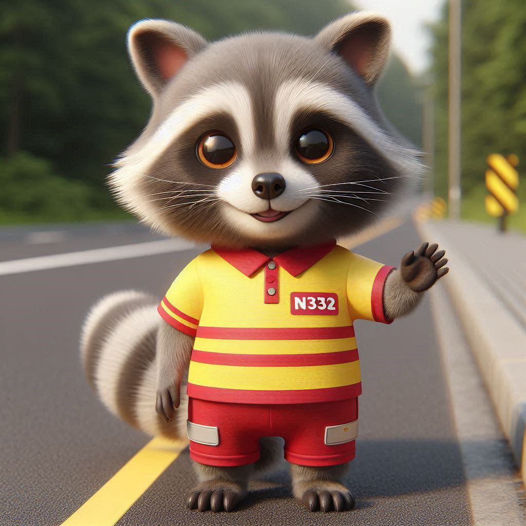 17443441650015322044380987634404 Trafford the Raccoon