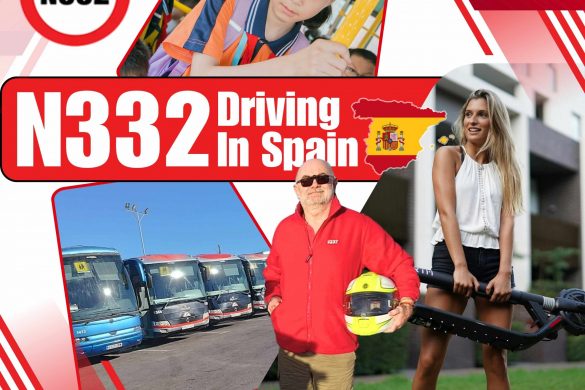 N332 - News and information in English for driving in Spain