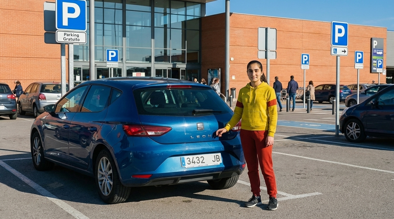 Why Spanish traffic laws apply in public car parks, and the common mistakes drivers make with one-way systems, signs, and right of way.